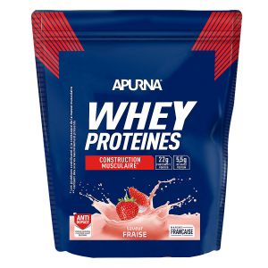 Apurna Whey protéine fraise doypack 720 g