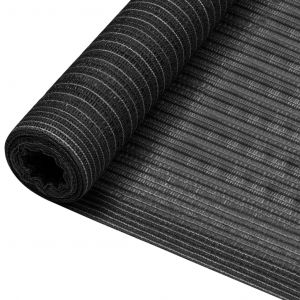 Image de VidaXL Filet brise-vue Anthracite 1x25 m PEHD 195 g/m²