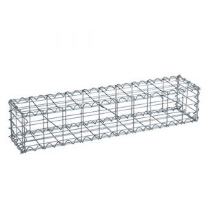 Estexo Gabions Pierre spirale, panier à pierres, mur, panier métallique 1 Stück 100x20x20 cm