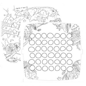 Recharge pour Coloritable Savane (6 pièces)