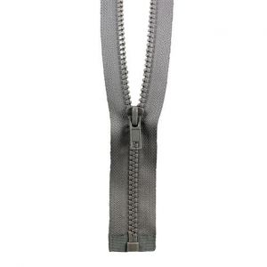 Creavea Fermeture à glissière Injectée n°5 - 50cm - Gris