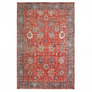 Tapis Orient 200x280 NOMEDA Rouge, tapis en coton
