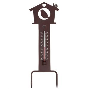 Nature & Découvertes Thermomètre oiseau à planter