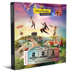 Smartbox Coffret Cadeau - Futuroscope 2026 - S&eacute;jour de 2 jours pour 2 adultes - 2 jours au Futuroscope et 1 nuit avec