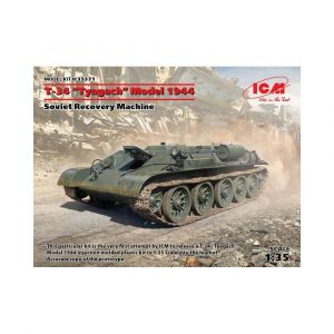 ICM Maquette Char T-34 tyagach Model 1944 Soviet Recovery Machine