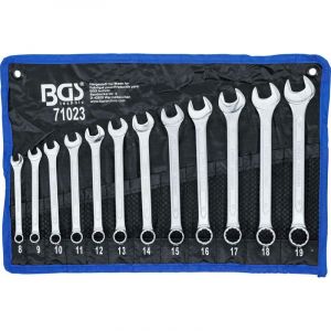 BGS Technic Jeu De Cl&eacute;s Mixtes | 8 - 19 Mm | 12 Pi&egrave;ces Bgs 71023