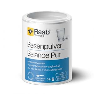 Raab vitalfood BEBIDA ALCALINA BALANCE bote 200 &ndash; soin con&ccedil;u pour une utilisation r&eacute;guli&egrave;re, poids 200 g, s&rsquo;int&egrave;gre facilement dans une routine de tous les jours et facilite la prise en charge de votre bien-&ecirc;tre au