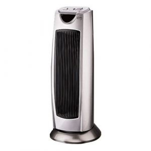 EDM - E3/07209 radiateur c&eacute;ramique tour silver 1000/2000W