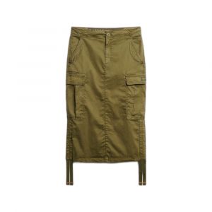 Jupe mi-longue cargo femme Superdry