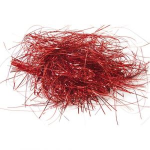 Image de Cheveux d'ange metalliques déco 10g rouge - générique nl0087rou