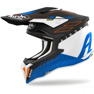 Image de Airoh Casque Cross Strycker Skin Bleu Mat - Taille S