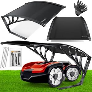 Kesser - Garage pour robot de tonte Toit Abri pour robot de tonte Tondeuse à gazon Automower Jardin Résistant aux intempéries Garage pour robot de