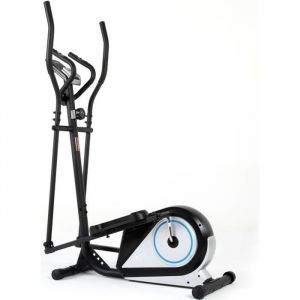 Vélo Elliptique ISE avec Ecran LCD et 8 Niveaux Résistance et Volant d'Inertie Magnétique 2KG SY-9826