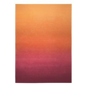 Image de Esprit home Tapis dégradé orange pour salon Sunrise Home