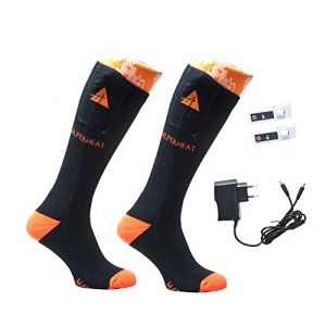 Alpenheat Chaussettes chauffantes COTON AJ26 - 1 paire - Taille: L