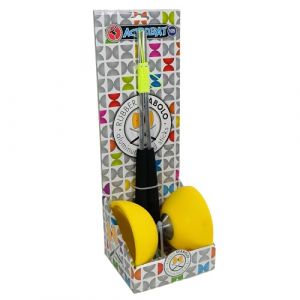 Acrobat Coffret Diabolo Jaune avec Baguettes Aluminium &ndash; Performance et &Eacute;l&eacute;gance