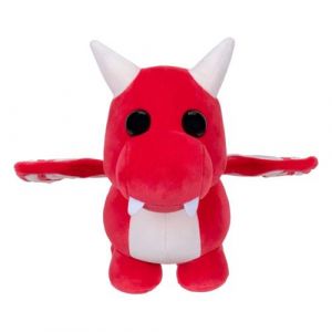 Image de Adopt Me! Peluche collector – Dragon – Série 4 – Peluche de stylisation légendaire en jeu – Code article virtuel exclusif inclus – Jouets pour enfants avec votre animal de compagnie préféré, à partir