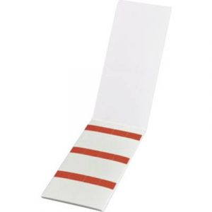 Hellermanntyton Etiquette Helasign HSMB-C3-1402-RD 598-31402 19.05 x 25.40 mm Nombre d'étiquette: 60