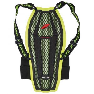 Image de Zandona Protections corps Esatech Back Pro X7 High Visibility - Black - Taille XS