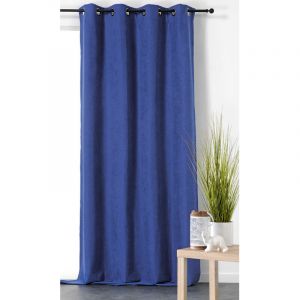 Homemaison Rideau tamisant Island Marine 140 x 240 cm - Marine