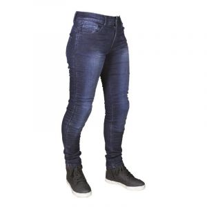 Image de Harisson Jeans Moto Femme Bonnie 26 bleu