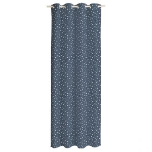 Today Rideau Denim 140 X 240 cm Coton 180g/m2 Imprim&eacute; &Eacute;toile
