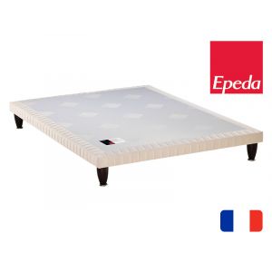 Epeda Sommier tapissier Extra-Plat 3 Zones Confort Medium 140x190