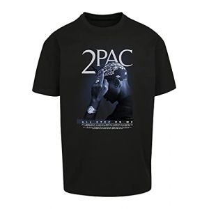 Urban classics T-shirt Tupac All F*ck The World 2.0 Oversize XS noir