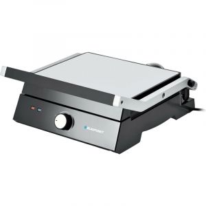 Blaupunkt GRS501 électrique Grill à contact revêtement anti-adhésif, voyant lumineux noir, argent W675712