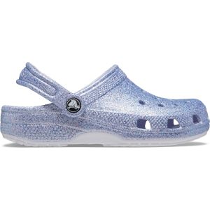 Crocs Sabots enfant Classic Glitter Clog T Bleu - Taille 23 / 24,25 / 26,27 / 28,22 / 23,20 / 21