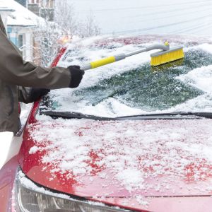 Innova Goods Scraper de Glace télescopique 3 en 1 Removice, Gratte, Coupe et ouvre Les Bouteilles Rapidement et Facilement, idéal pour la Maison et l'extérieur, Matériel Aluminium/ABS