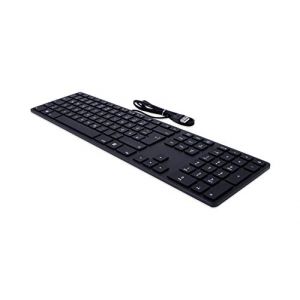 Image de Matias FK318PCLBB DE USB allemand, QWERTZ, Windows noir &eacute;clair&eacute;