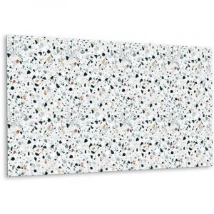 Tulup - Panneau mural en vinyle autocollant - Lambris pvc - 100 cm x 50 cm - Revêtement de sol italien classique