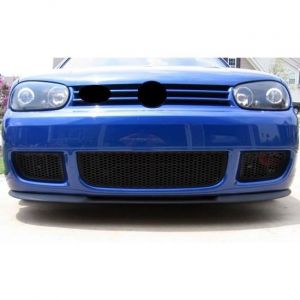 Image de Pour VW Golf 4 R32 Spoiler Lèvre Lame Inférieure Pare-Choc Avant Noir 2002-2005