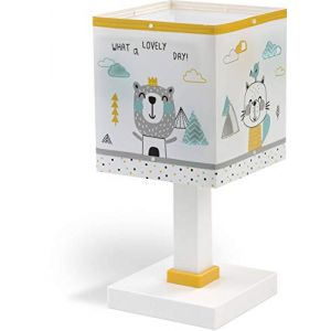 Dalber Hello Little Lampe de bureau pour enfant Multicolore