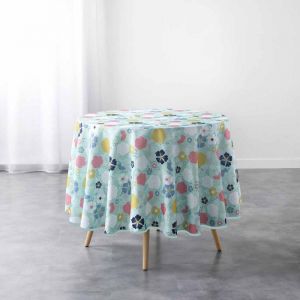 Nappe ronde anti tac (D180 cm) Lily Vert ment