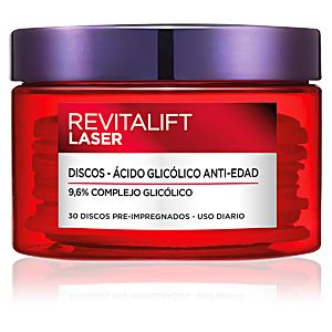 L'Oréal Revitalift Laser Disques Peeling Anti-Âge à l'Acide Glycolique - 30 unités