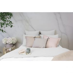 Image de Declikdeco Les basiques - Housse de couette en coton - blanc