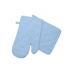 Soleil d'Ocre Gant et manique Panama - 15x20 cm / 20x20 cm - Bleu