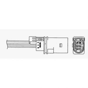 Image de NGK Sonde Lambda 1476 Sonde à Oxygène,Capteur Lambda AUDI,A4 Avant 8ED, B7,A4 8K2, B8,A4 8EC, B7,A4 Avant 8K5, B8,Q5 8R,A6 4F2, C6,A5 8T3