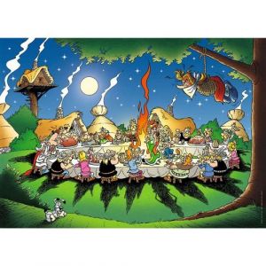 Nathan Puzzle 1500 pièces - Astérix et Obélix : Le banquet