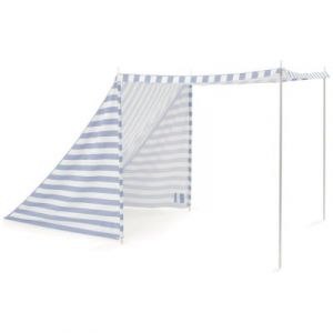 Kids concept Tente de plage bleue et blanche