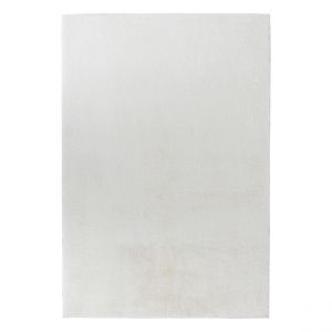 Atmosphera Tapis fausse fourrure Couka blanc 90x60cm créateur d'intérieur