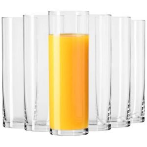 KROSNO 6x200ml verres LONG DRINK pour boissons à base d'eau BALANCE CRYSTALINE GLASS