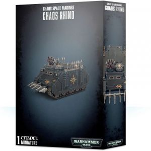 Games Workshop Warhammer 40k - Space Marine du Chaos Rhino (2019) 99120102092 Noir