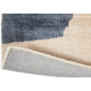 Scion Tapis laine abstrait rectangle moderne Composition Jaune 120x180 - Jaune
