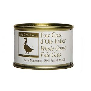 Foie Gras d’Oie Entier Artisanal 65 gr – 100% Ferme Française des Landes - Foie Gras Luxe – à toaster - Sans Additifs 0 OGM