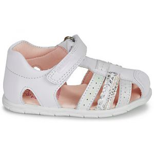 Pablosky Sandales enfant ZIG Blanc - Taille 18,19,20,21,22,23