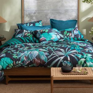 Housse de couette coton MYSTERIEUX - vert