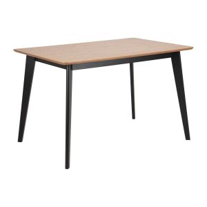 Hellin Table à manger rectangulaire en bois L120 LETA
